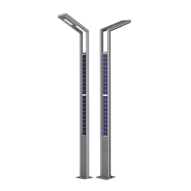 DDK-GN003 Double Sides Integrated Solar Aluminium Pole