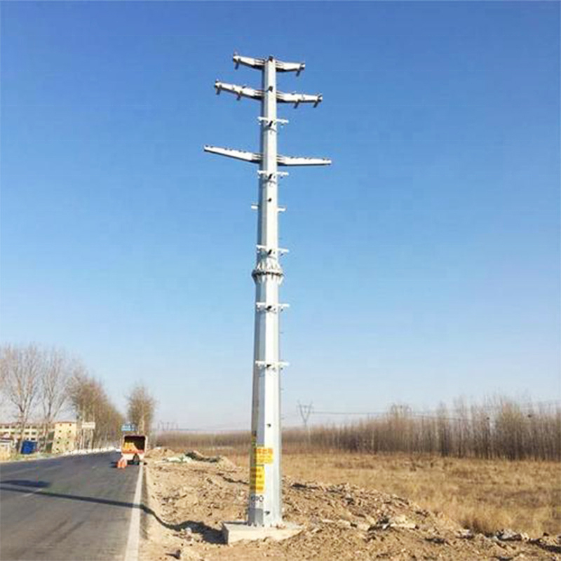 Electric High Mast Poles Power Tower