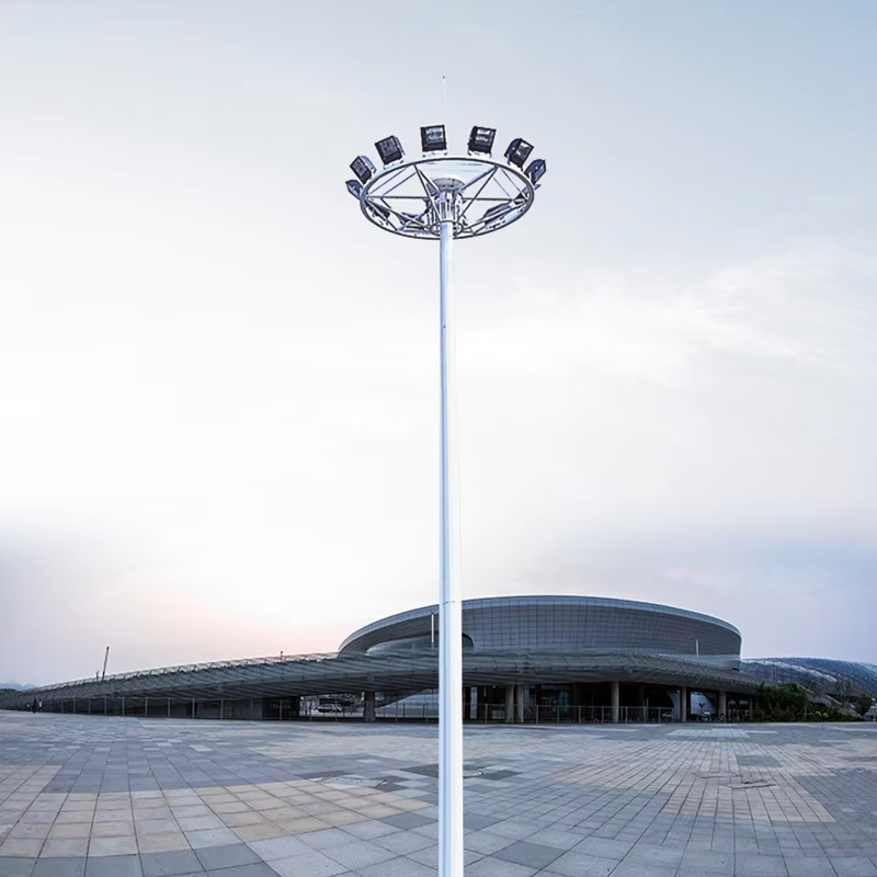 Customizable Dodecagon Twenty Sided High Mast Poles for Highway Stadium